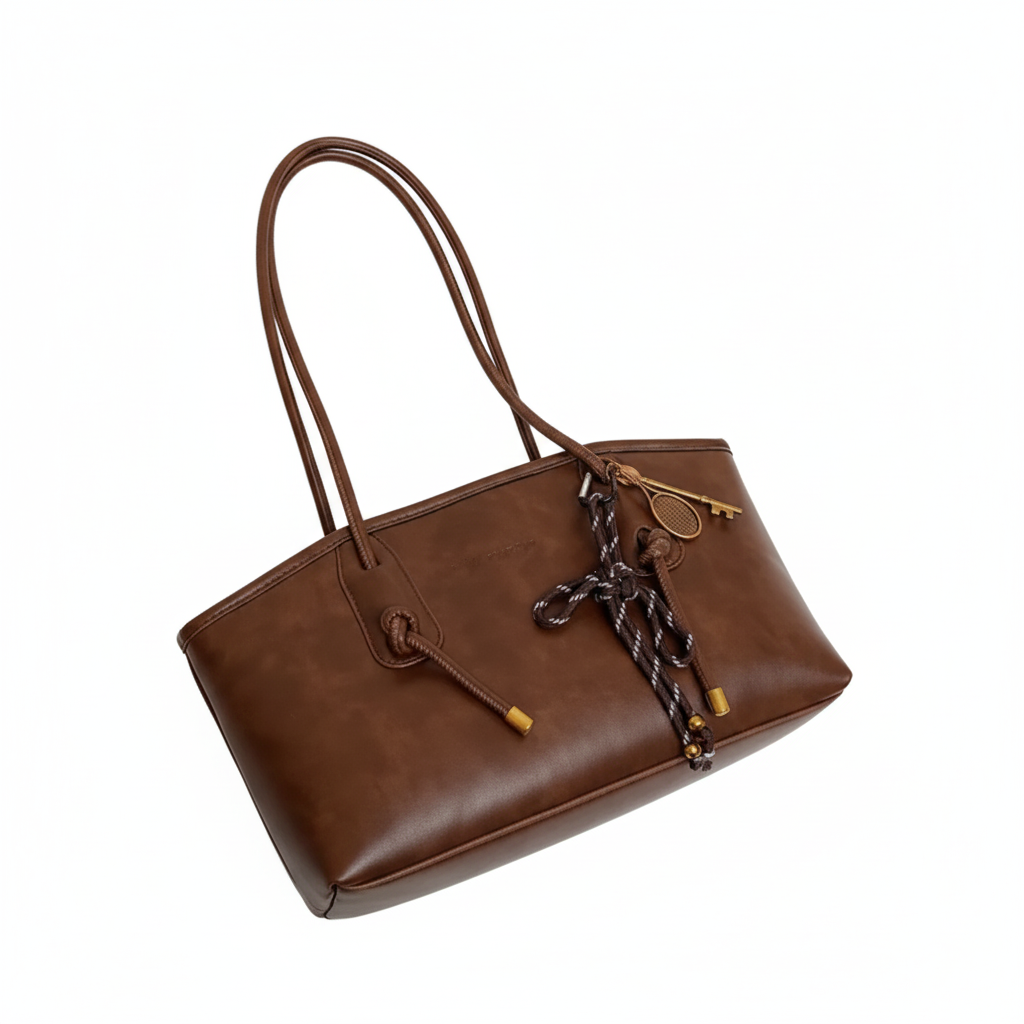 PU Leather Women's Y2K Crossbody Tote Bag