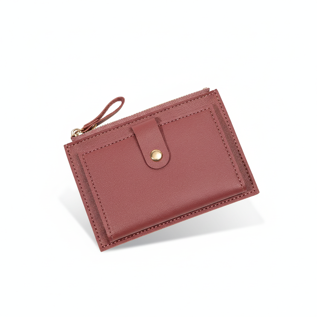 Minimalist and Fashionable Women's Short Card Bag