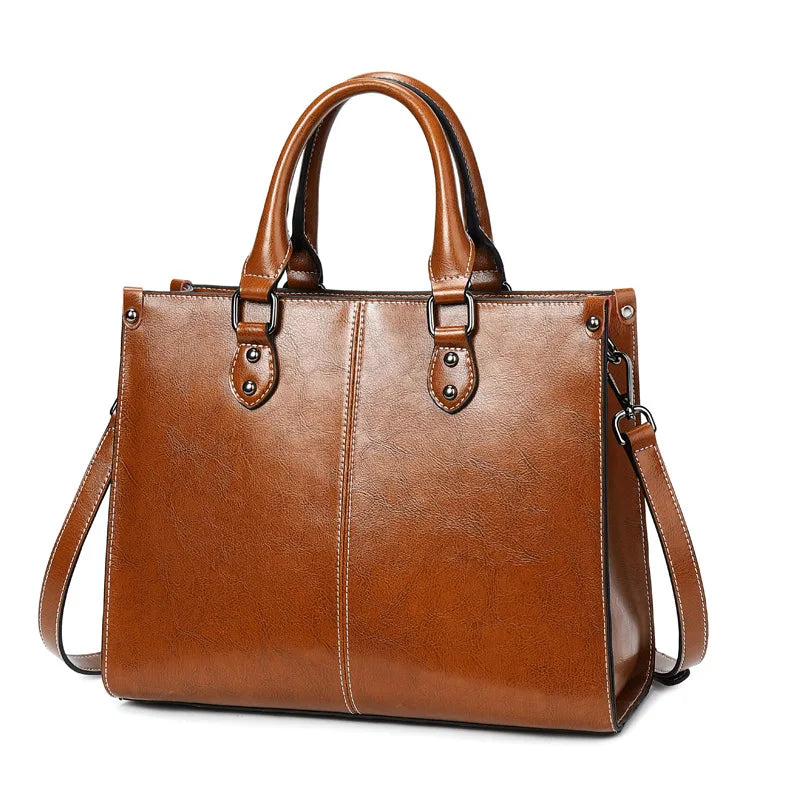 Women’s Versatile Cowhide Bag