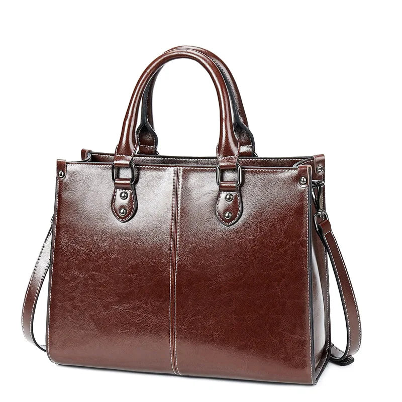 Women’s Versatile Cowhide Bag