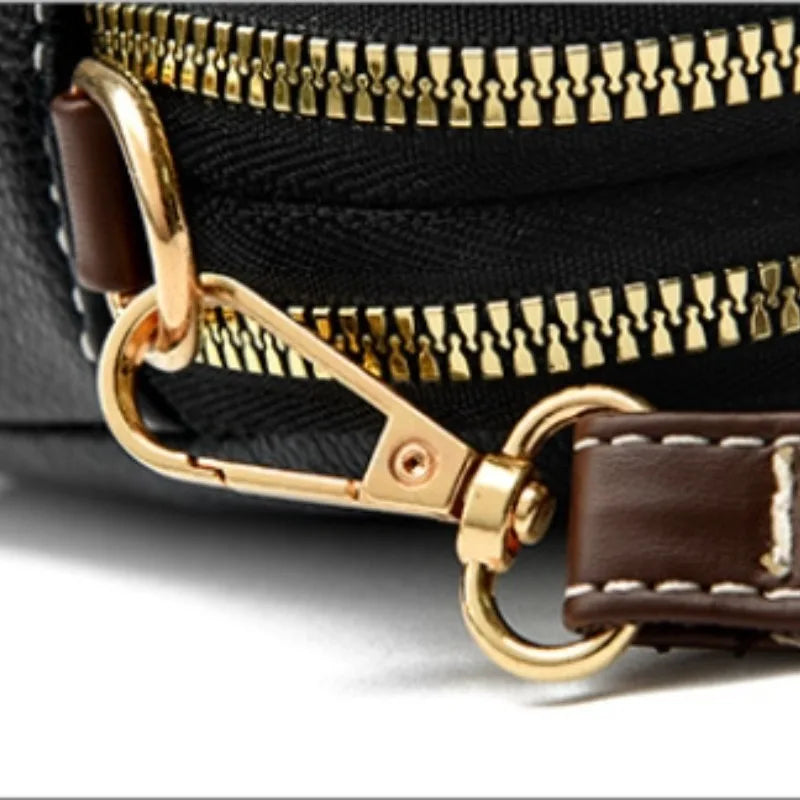 Leather Flap Shoulder Bag