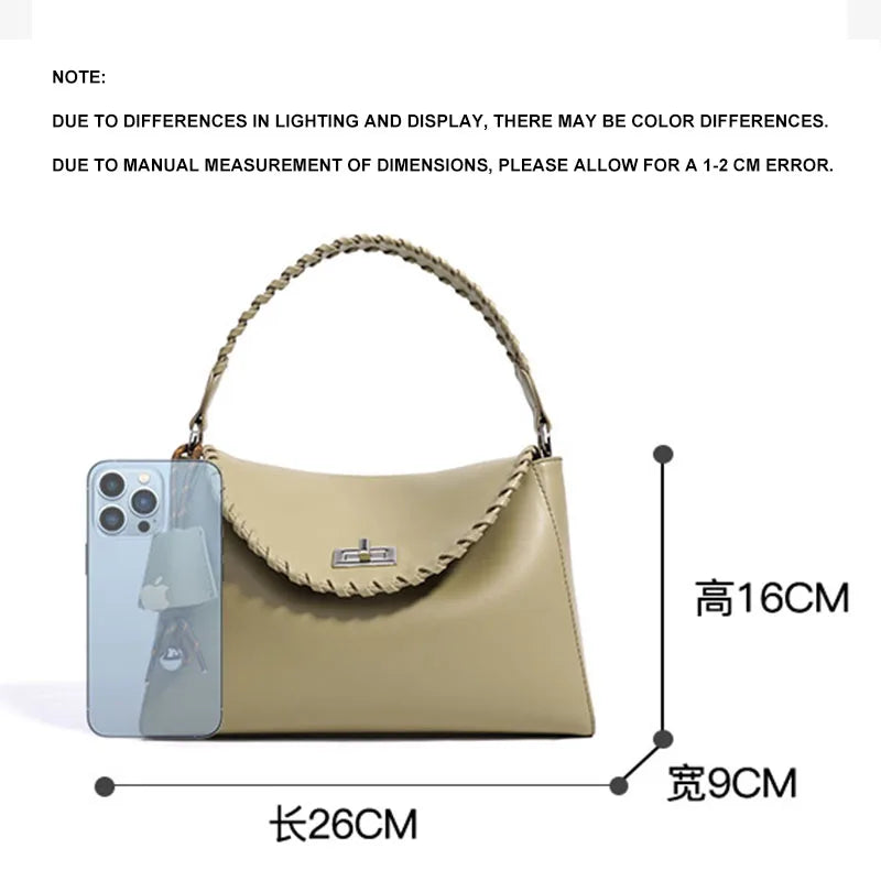 Stylish Leather Tote Bag